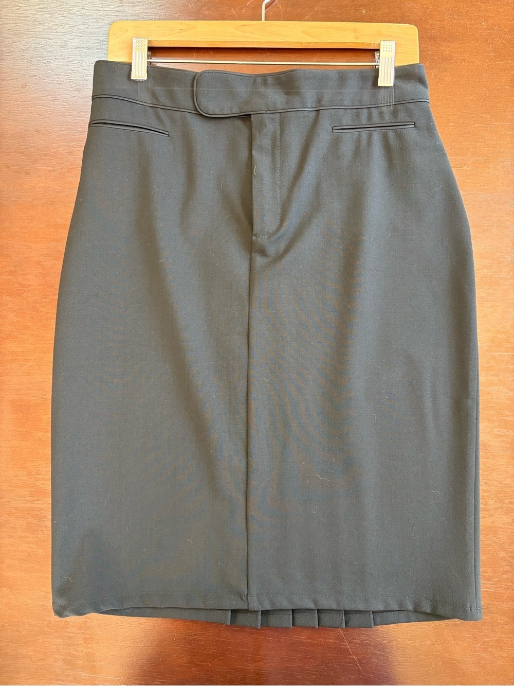 Catherine Malandrino Black Tailored Pencil Skirt